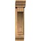 Ekena Millwork Imperial Traditional Smooth Bracket w/ Offset Brace, Western Red Cedar, 5 1/2"W x 20"D x 24"H BKT0604X20X24IMP01SWR - alternate 3